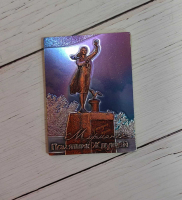 Магнит металлографика "Ждущая", размер 4,5*5,8 см