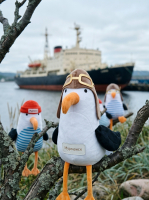 Игрушка сувенирная "Чайка летчик - Мурманск", 40 см (0+)