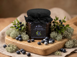 Варенье черника 250 гр - "Вкус Севера"
