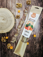 Чурчхела по-Мурмански "Морошка" (грецкий орех, сок морошки), 100 гр - Сделано в Мурманске (тм "Морошка")