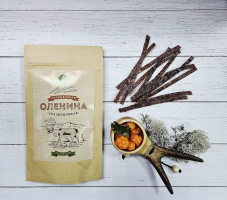 Оленина снеки (соломка) Традиционная, 50 гр